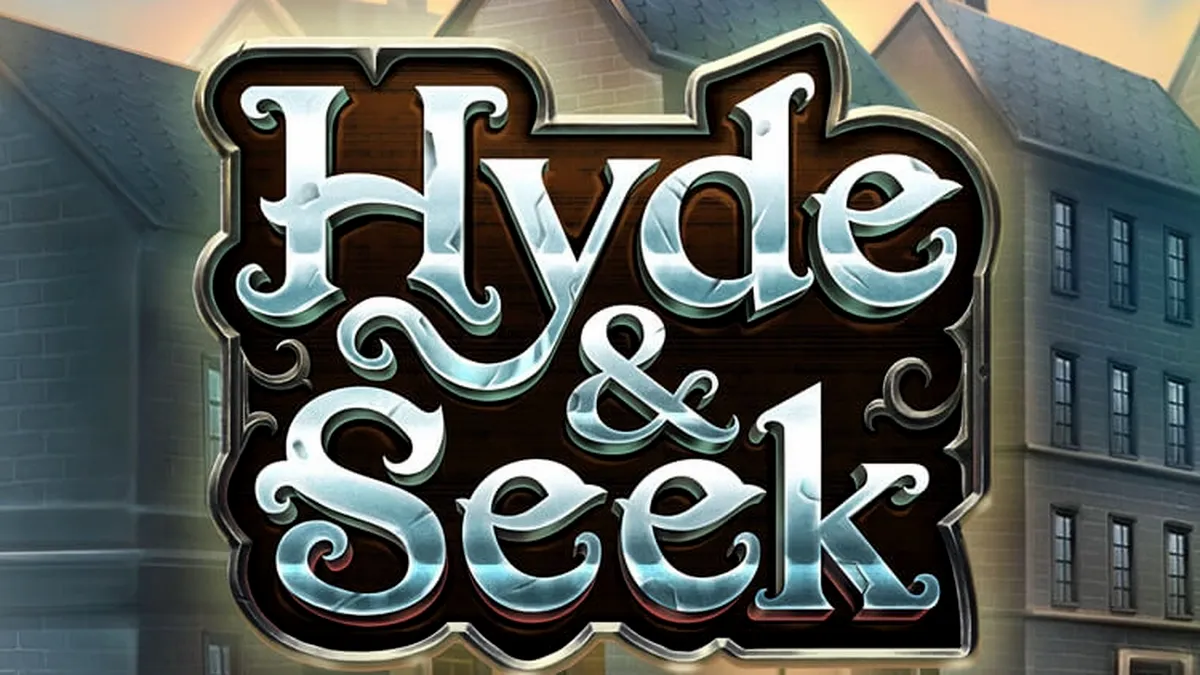 Tampilan visual permainan slot Hyde & Seek dengan tema Halloween yang misterius.